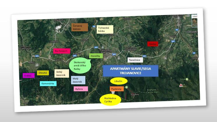 Apartmany Slavie/Sega Trojanovice Dış mekan fotoğraf